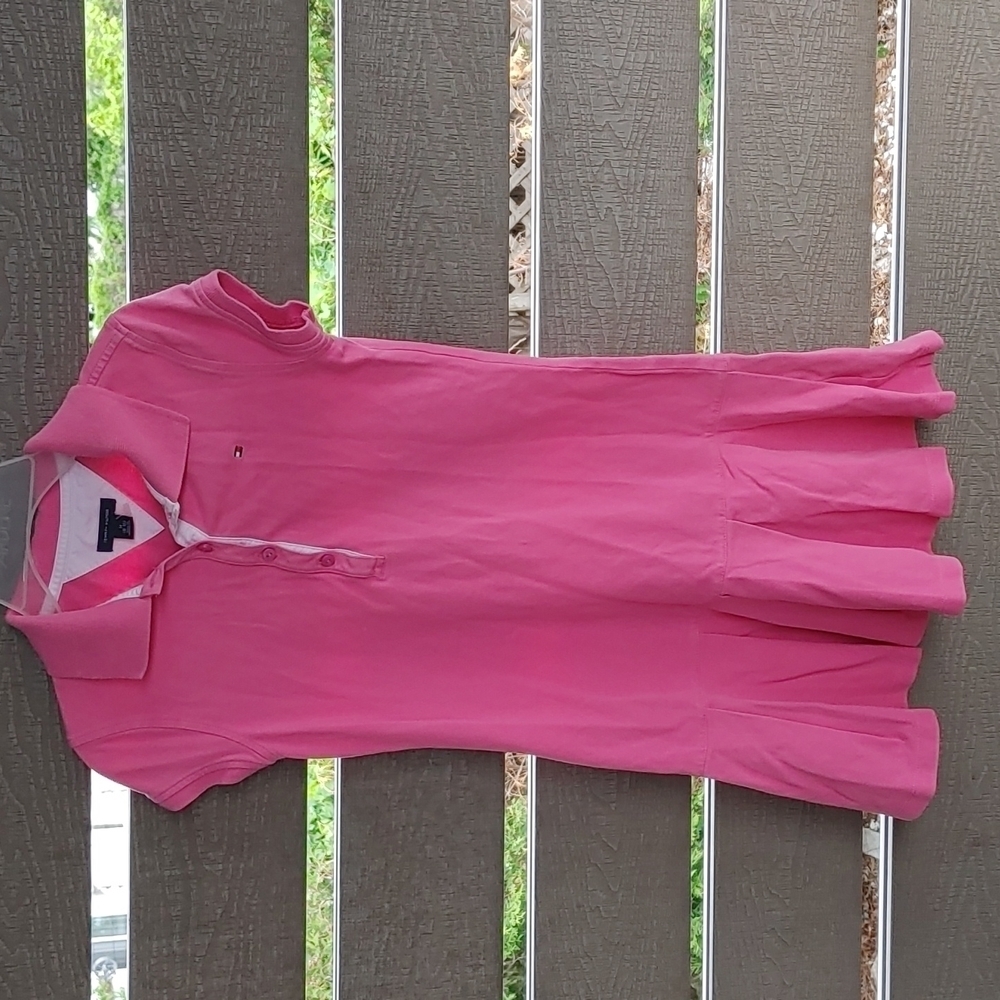 Tommy Hilfiger kids girls dress size 8-10 Pink